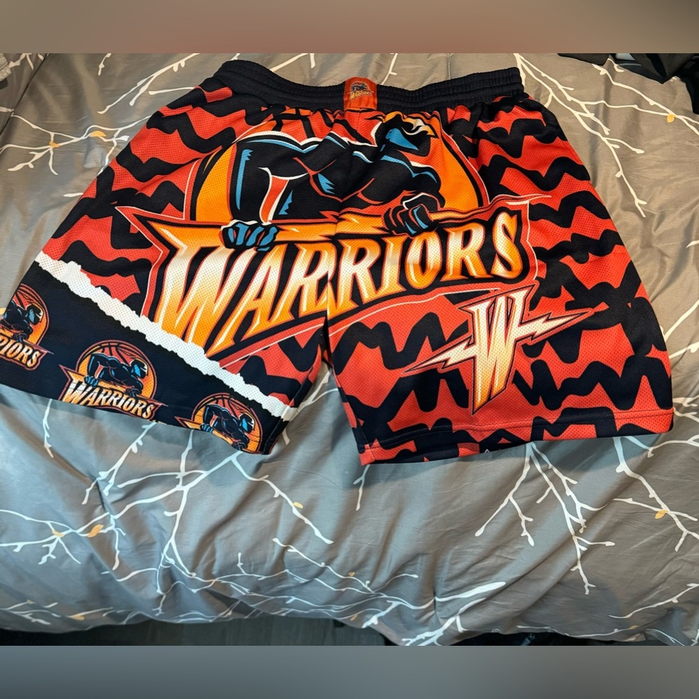 Mitchell Ness Golden State Warriors Jumbo 3.0 Swingman Shorts XXL